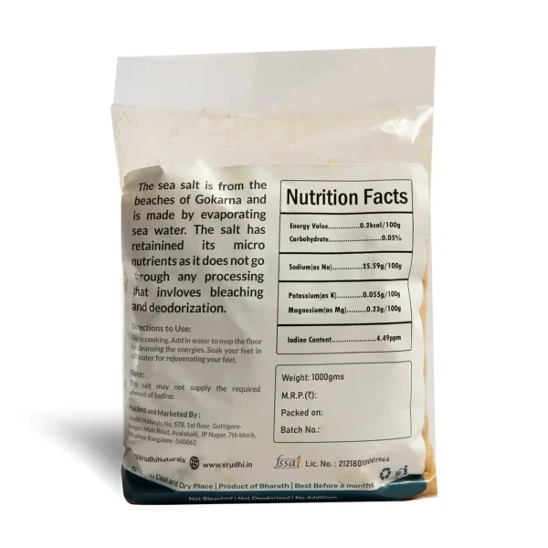 Sea Salt (Unrefined from Estuary) - Image 2
