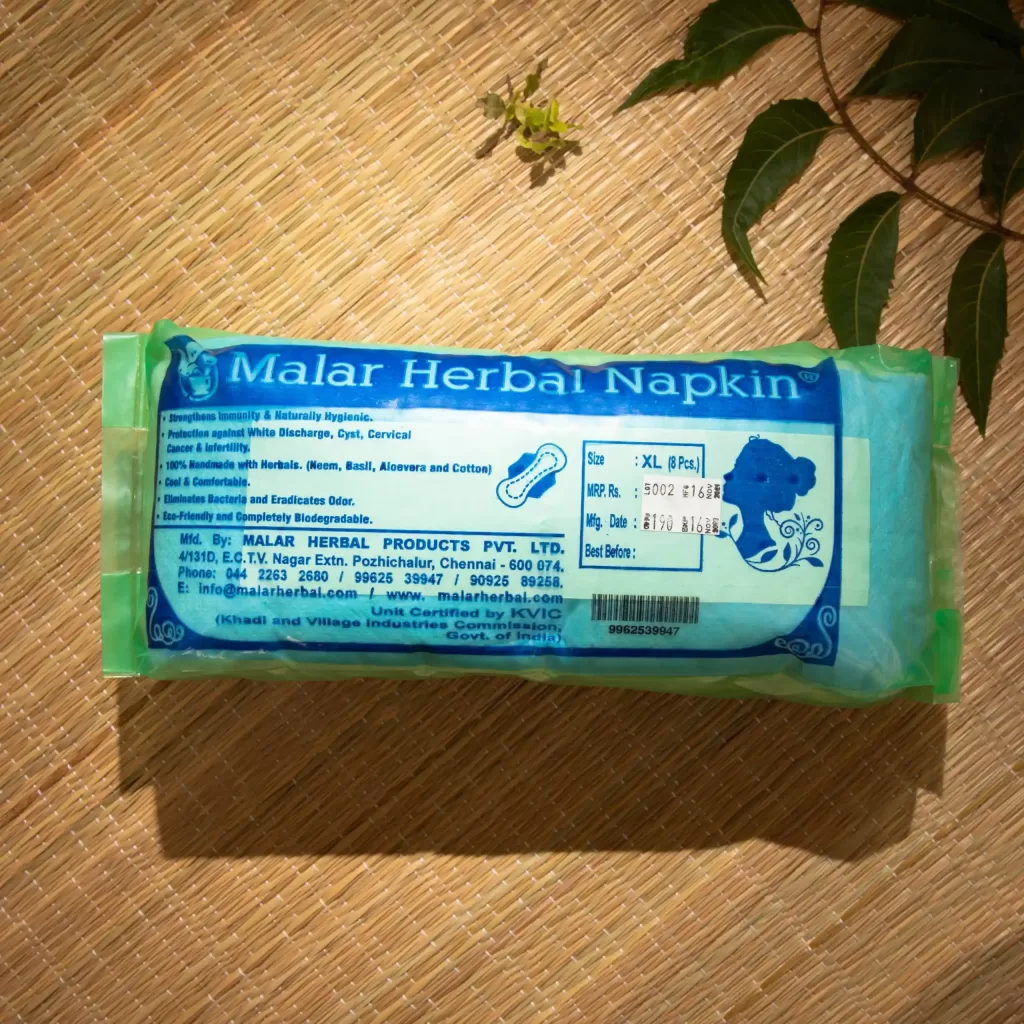 herbal sanitary pads