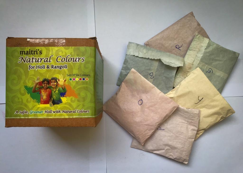 natural holi colours