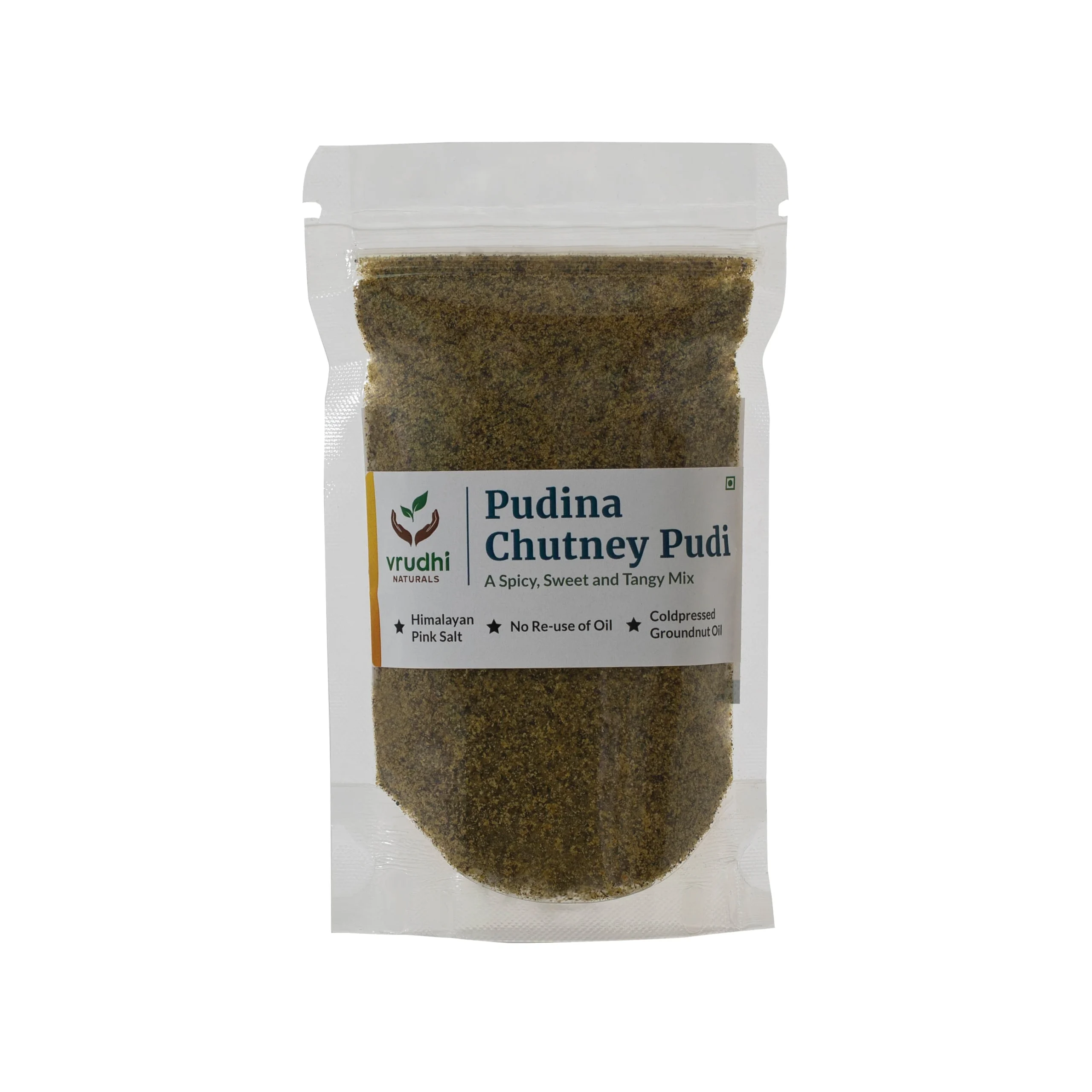 Pudina_Front Pudina Chutney Pudi (Mint Spice Mix) - Image 1